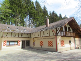 Das Schützenhaus des SV Hubertus Böhmenkirch im Jahr 2015