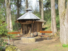 Vereinsinterne Grillstelle am Schützenhaus in Böhmenkirch.